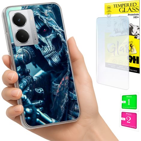 Coque pour Realme 14 5G / 14T 5G avec protection photo et verre trempé 9H (1/5)