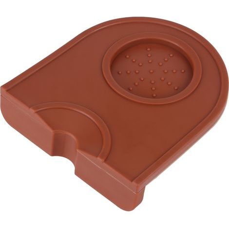 Marhynchus Silicone épaississer le Portefeuille du porte-café de café Anti-dérapage pour la Cafetière Grind, Porter un Pad pour les Amateurs D'outils de (Small brun 600 ml) (1/5)