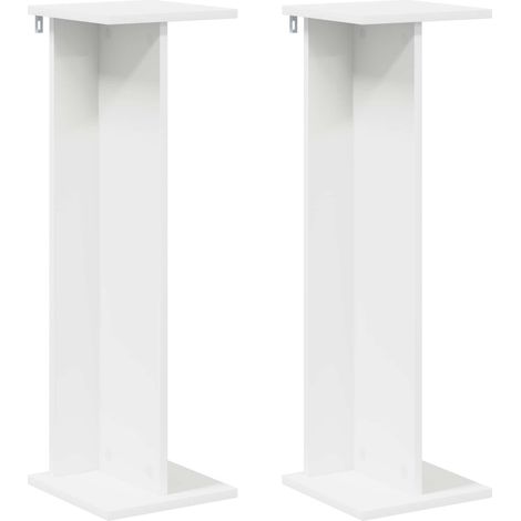 Plant Stand 2 pcs White 25 x 25.5 x 80.5 cm Engineered Wood vidaXL (1/5)