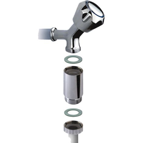 Apic – Anti-tartre magnétique pour lave-linge – Préserve du calcaire – Installation facile sur arrivée d’eau – Garantie 10 ans