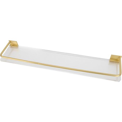 Wall Mounted Bathroom Organizer Space Saving Aluminum (1/5)