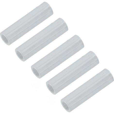 Kit de fixation pour entretoises en nylon (150 pièces) : entretoises rondes de 3 mm de diamètre intérieur, 4 mm de diamètre extérieur et 15 mm de hauteur. (1/5)