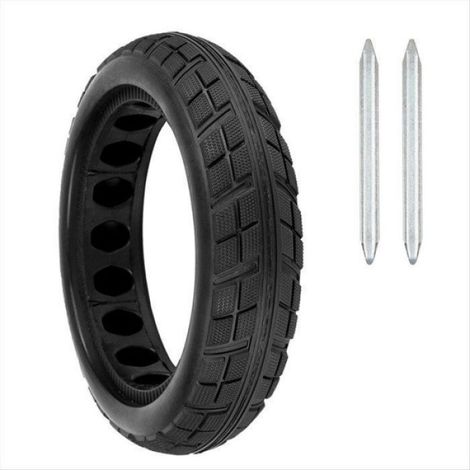 Pneu Plein - 8,5 Pouces - Pour Trottinette Électrique - Avant Et Arrière - 8,5 X 2,5 Pouces - Lot De 2 (1/5)