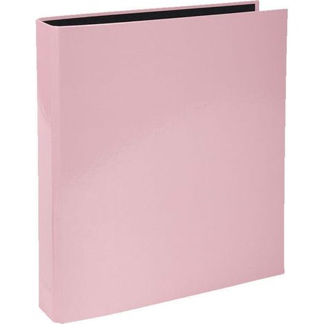 Classeur - A4 - 4 anneaux - Rose pastel - Dos 40 mm - Aquarel - Exacompta (1/4)