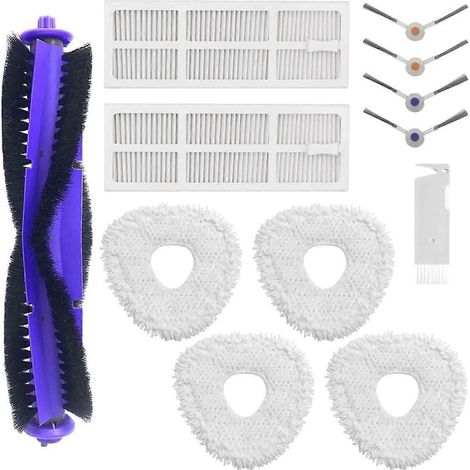 Accessoires pour aspirateur robot Freo : brosse principale, filtre HEPA, lingette de nettoyage (1/5)