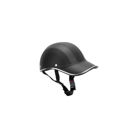 Casque de moto, casque Harley, casque de baseball, casque de moto léger, casque de vélo électrique, casque d'été, casquette à bec de canard, noir - A0322 (1/5)