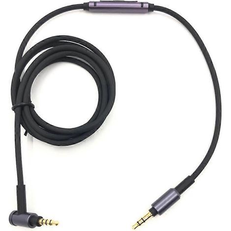 Câble auxiliaire de remplacement pour casque audio Sony MDR-1A, MDR-1ABT, MDR-1ADAC (1/4)