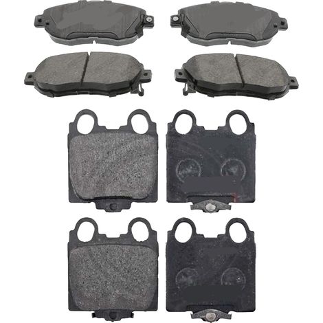 KIT PASTIGLIE FRENO ANTERIORI E POSTERIORI compatibile con LEXUS LS (F4) / PASTIGLIE FRENANTI AUTO OEM FDB4277,FDB4210 / SOSTITUZIONE DIRETTA / BASSA POLVERE / SILENZIOSO