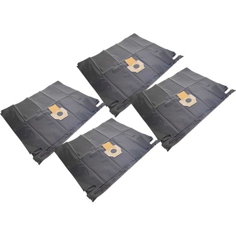 vhbw 20x bolsa compatible con Makita VC4210M aspiradora - 37,3 cm x 21,3 cm negro