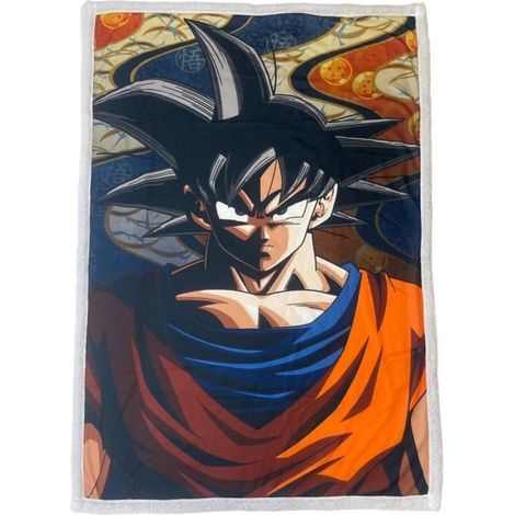 Copertura Sherpa - DRAGON BALL Z - Goku - 100 x 150 cm (1/5)