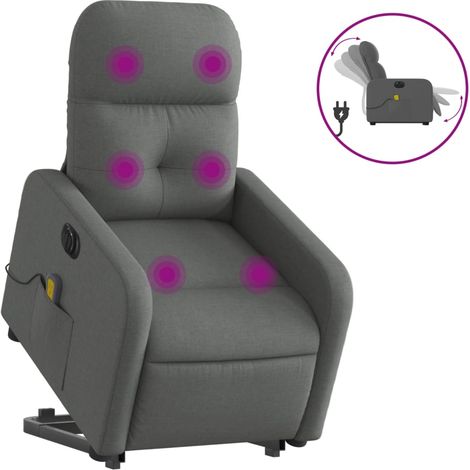 Maison Exclusive - Elektrischer Massagesessel mit Aufstehhilfe Du (1/5)