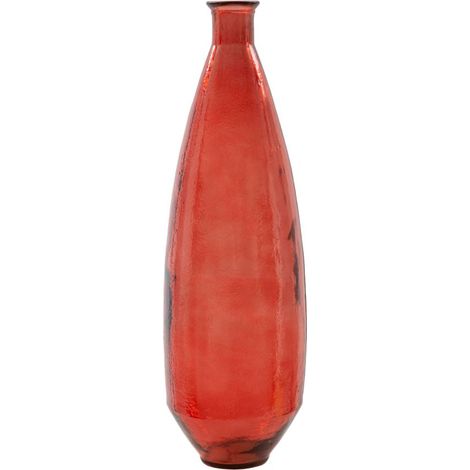 Vase de sol en verre modèle Adobe, diamètre 26x80 cm (1/5)