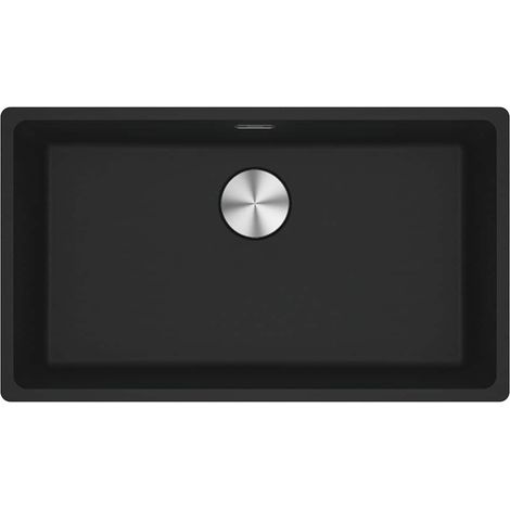Evier Franke Maris Fragranit+ MRG110-72 - Noir Mat - Vidage : Manuel