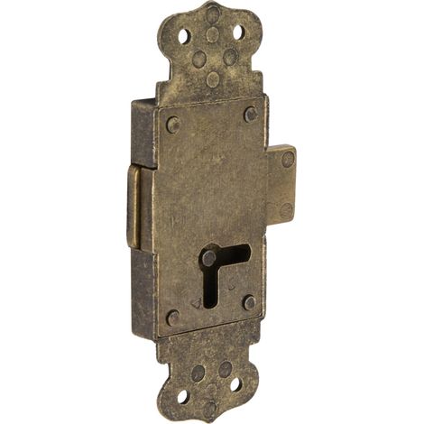 Serrure à clé 95 x 30 mm