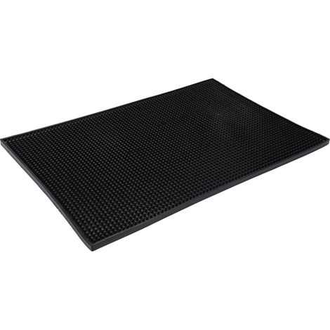 Antirutsch-Barmatte 46 x 31 cm aus TPR, schwarz (1/3)
