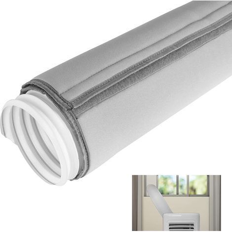 Gaine isolante pour tuyau de climatiseur – Réglable, étanche, gaine de protection triple couche, prolongeant la durée de vie du tuyau, économe en énergie, 150 x 54 cm (1/4)