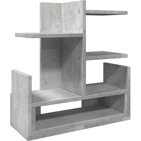 Organisateur de bureau gris béton 49x20x52,5 cm (1/5)