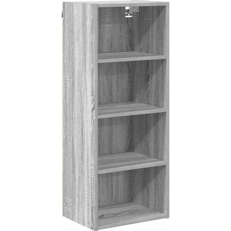 Mueble colgante Gris Sonoma 40 x 29,5 x 100 cm vidaXL