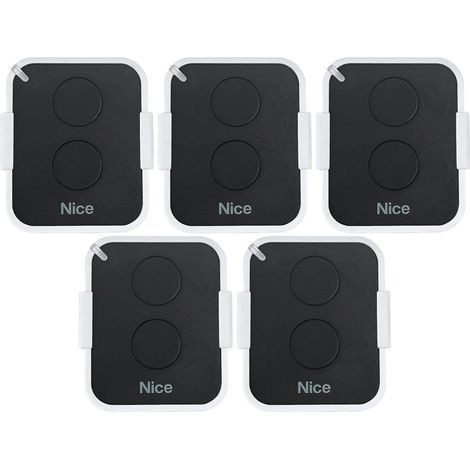 Pack de 5 Télécommandes NICE Era-One ON2E 433.92MHz (1/4)
