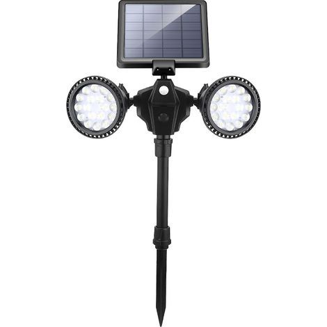 Solar-Wandleuchte für den Außenbereich, geeignet für den Garten, mit PIR-Bewegungsmelder, wasserdicht nach IP65. (1/5)