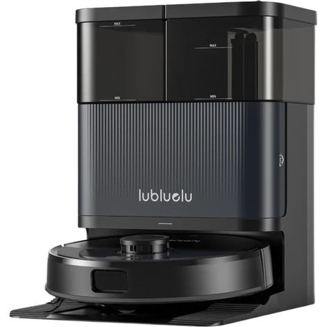 Lubluelu S1000 Aspirateur robot LiDAR avec serpillière, station tout-en-un, 10 000 Pa, 55 dB, contrôle via application, idéal pour les poils d’animaux, tapis et sols durs (1/4)
