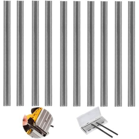 Set di 10 lame per pialla HSS, lame reversibili da 82 mm, set di lame per pialla elettrica per macchine per la lavorazione del legno, pialle MAKlTA, Bosch (1/5)