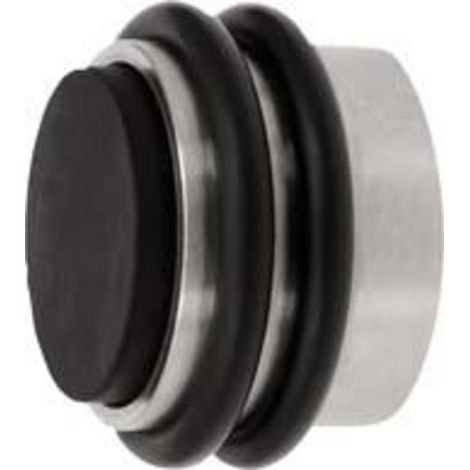 KWS Bodentürpuffer 2053.31 D.42mm H.28mm Alu.silberf.elox.Dübelmontage - 205331 (1/4)