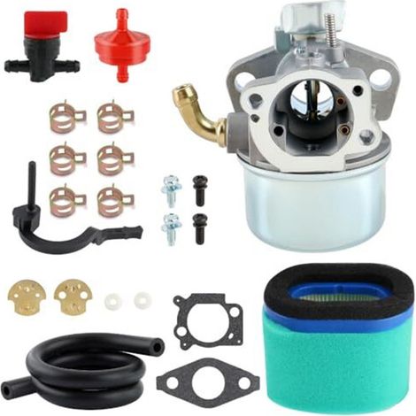 Kit carburateur et filtre à air pour moteur 6.5HP 121432-0124-E1 214731 (1/5)