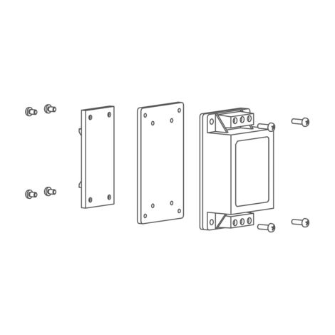 Adaptador din rail Tracopower tmp-mk1 montaje seguro compatible convertidores