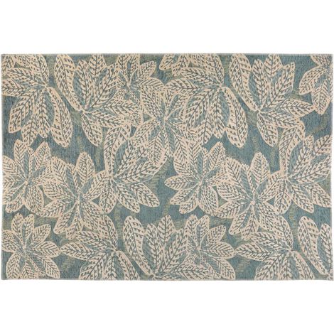 Tapis extérieur en polypropylène recyclé Ariane acier 230 x 160 cm (1/4)