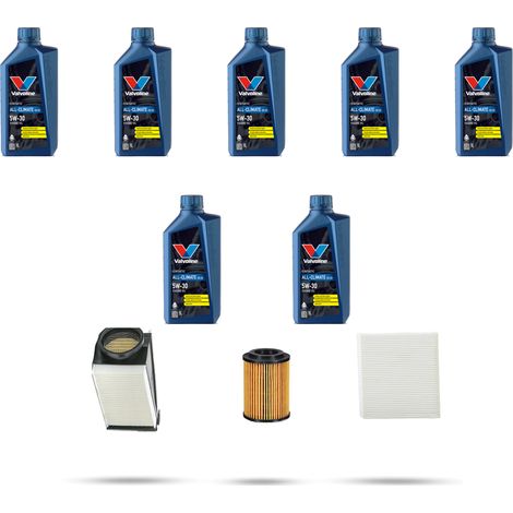 Kit tagliando 3 FILTRI e 7L OLIO compatibile con Infiniti Q70 2.2 D 125kw dal 2014 (1/5)