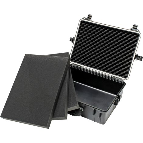 Kunststoff Universal Kamerakoffer Outdoorkoffer XXL 35 Liter LxBxH 570x430x215mm (1/5)