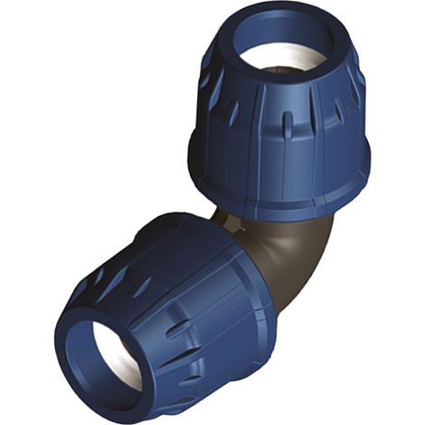 PP-Winkelstück 25 mm für Wasserleitungen PE PN16 BAR