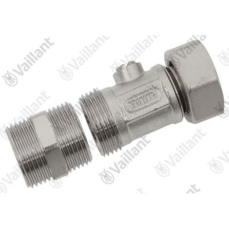 VAILLANT Robinet, Robinet à boisseau sphérique DN 15 VWF 58+88+118/4 u.w. Vaillant-Nr. , 0020025728