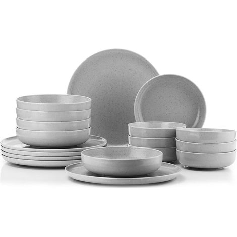 Juego de vajilla Set 100% Porcelana Multicolor (1/4)