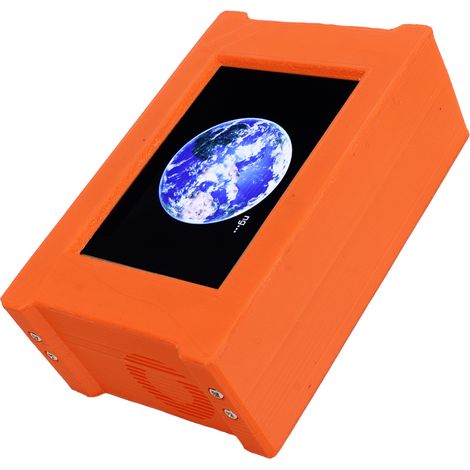 MMDVM Case Duplex Hotspot Digital Voice Modem Amateurfunkgerät für DMR D Star YSF(C4FM) P25 NXDN POCSAG Orange (1/5)