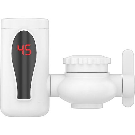 Grifo de agua caliente，Calentador instantáneo，pantalla digital LED，2 modos，apto para lavado de manos (1/2)