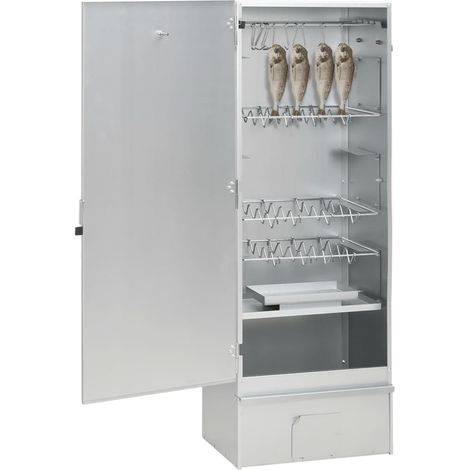 Maison Exclusive - Fumoir à four à BBQ générateur de fumée froide acier galvanisé