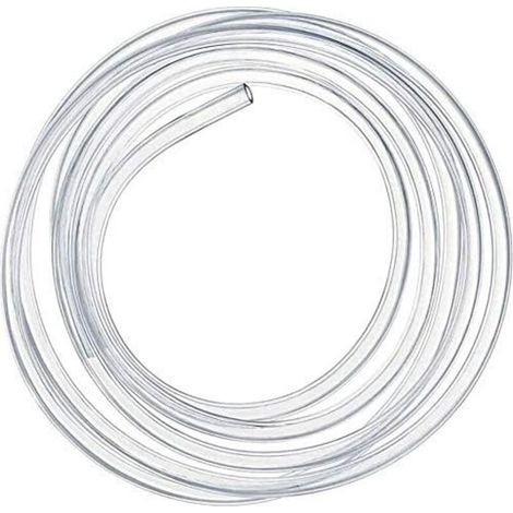 Tuyau en PVC de 10 mètres de haut, tuyau en silicone souple, tuyau de pression, diamètre intérieur de 4mm x diamètre extérieur de 6mm, tuyau d'air (1/5)