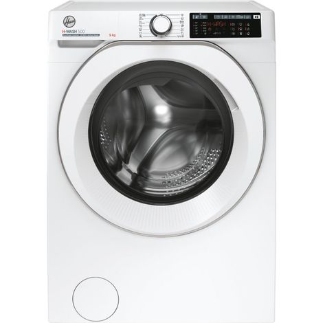 Hoover 49AMC/1-S Lavatrice  H WASH 500 HW Caricamento Frontale 9Kg Classe A Bianco (1/5)