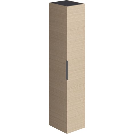 Colonne de salle de bain BURGBAD Olena 1 porte chêne clair