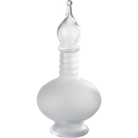 Vase Bouchon Fiole en Verre "Jo" 38cm Transparent (1/5)