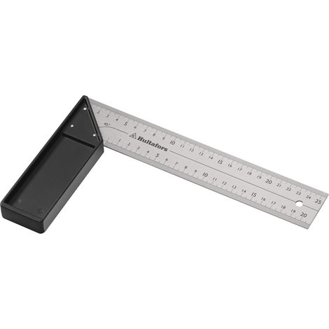 Hultafors V 25 Professional 250mm (10-inch) Try Square with Model Number HUL260103 (1/2)
