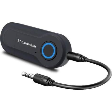 Transmetteur Bluetooth v4.2 Récepteur et Émetteur Blutooth Adaptateur Bluetooth sans Fil Jack 3.5mm AUX + USB cable pour Casque (1/5)
