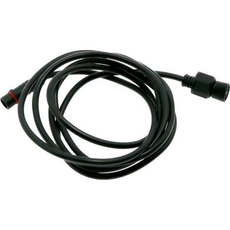 Cable Alargador para Foco Proyector LED Solar ECO Profesional (2 metros) Negro IluminaShop