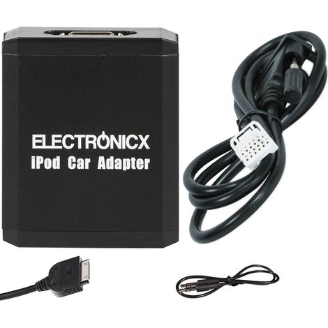 Adapter AUX iPhone iPad iPod CD Wechsler Toyota, Lexus, Scion, Daihatsu 12 Pin klein (1/4)