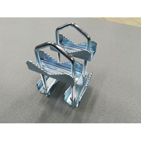 STAFFA PER FISSAGGIO PALO ANTENNA PARABOLA SATELLITARE RADIO A T Ø 60 13991/4