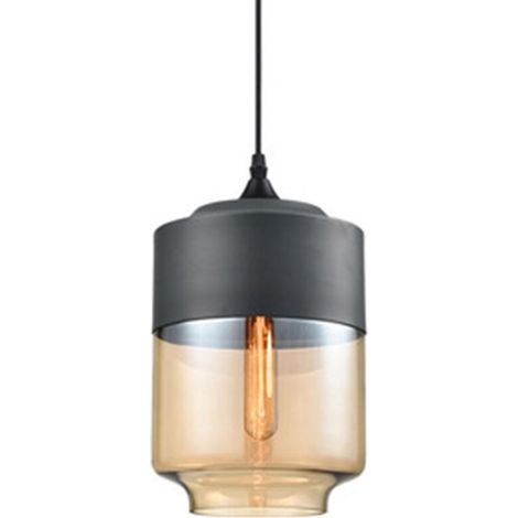 Lampe À Suspension Rétro Vintage Plafonnier En Verre Suspension Luminaire Moderne Pour Loft, Salon, Cuisine (1/5)