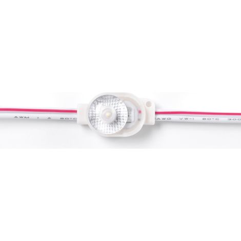 Modulo LED monocolore per insegne luminose - 0,5W - 12V DC -