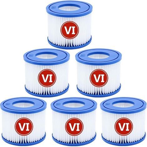 Type VI filter element for Lay-Z-Spa, Coleman SaluSpa 90352E, 58323E, 58323 AquaForge spas and pools (1/5)